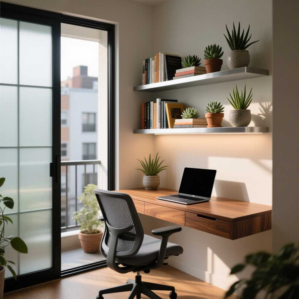 Идеи для использования маленького балкона под основное помещение