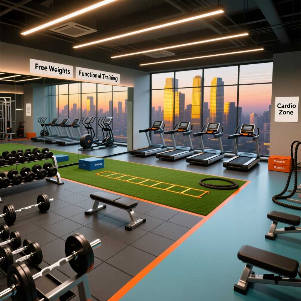 Как создать практичную планировку фитнес-клуба Как создать практичную планировку фитнес-клуба